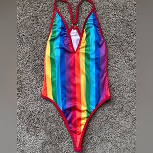 Rainbow Sleek Bodysuit